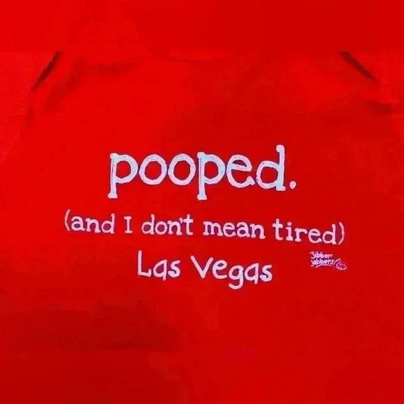 Rabbit Skins onesie "POOPED" - Picture 1 of 4